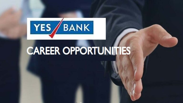yes bank recruitment