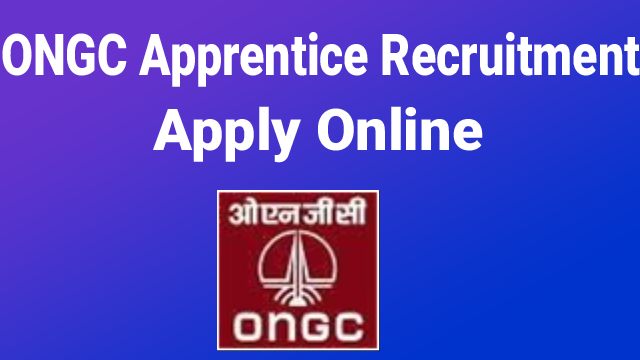 ongc chennai apprentice recruitment