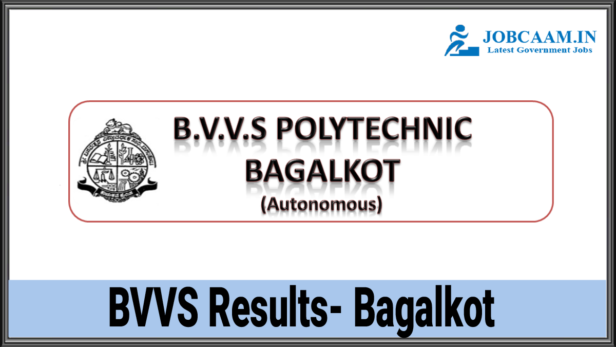 BVVS Polytechnic Result 2021