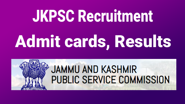 JKPSC Recruitment