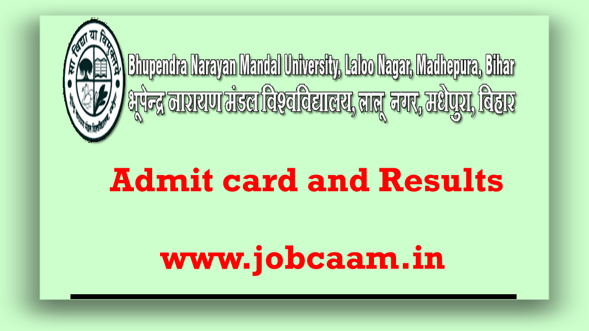 BNMU UG Part 2 Admit card 2022