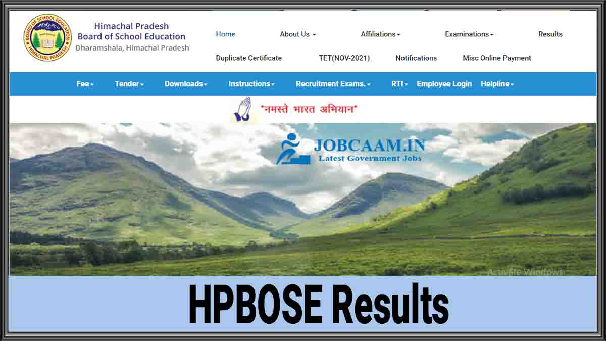 HPBOSE 10th Term I Result 2022