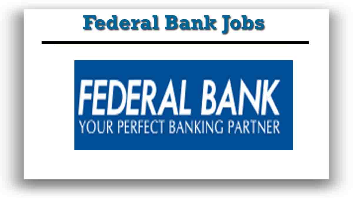 federal bank recruitment