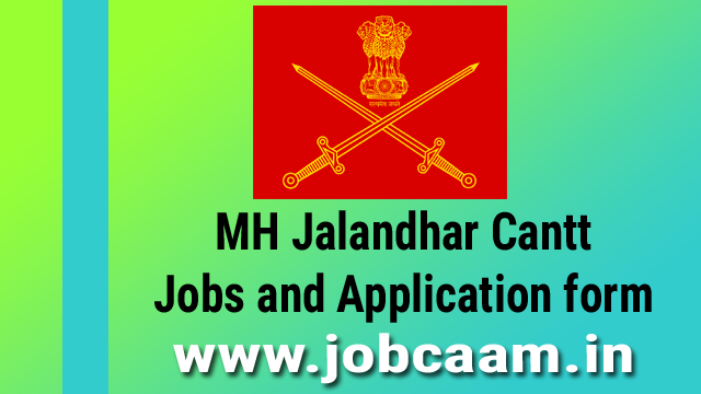 MH Jalandhar Cantt Recruitment 2022