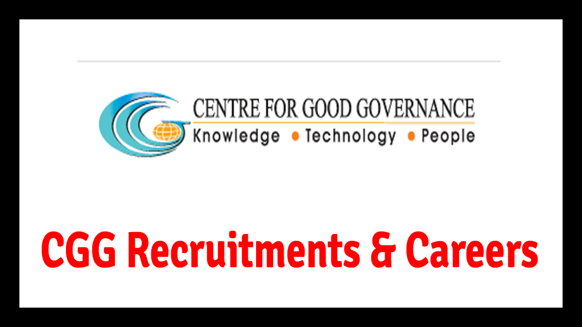 CGG Recruitment 2022