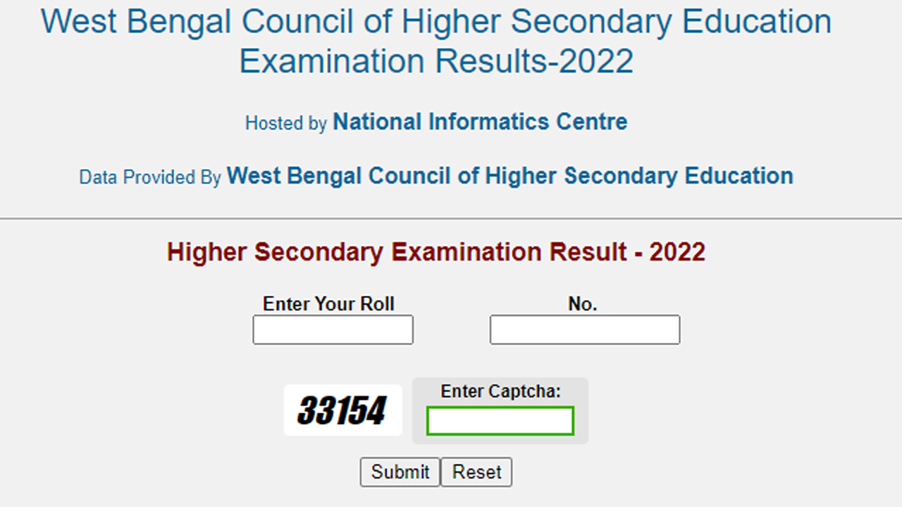 West Bengal HS Result 2022