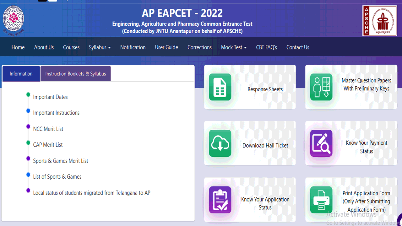 AP EAMCET 2022 Result