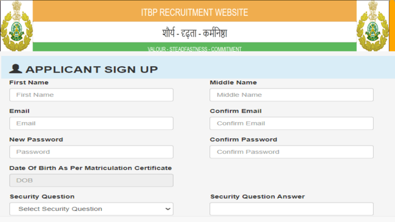 ITBP Group C Sports Quota Recruitment 2025