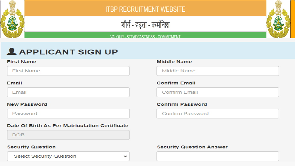 ITBP Group C Sports Quota Recruitment 2025