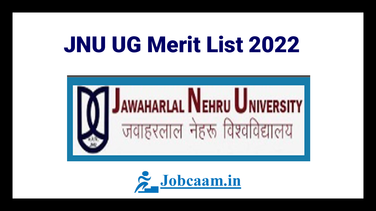JNU UG Merit list 2022