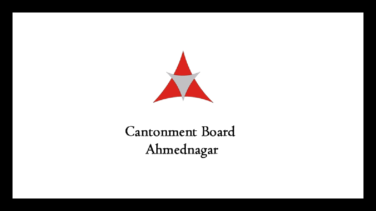 Cantonment Board Ahmednagar Recruitment 2022