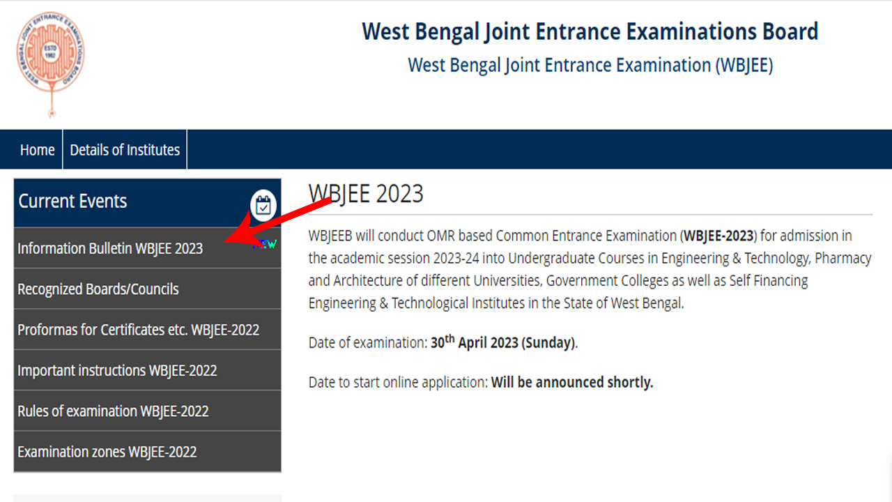 WBJEE Application form 2023 Check the Eligibility, Registration, wbjeeb