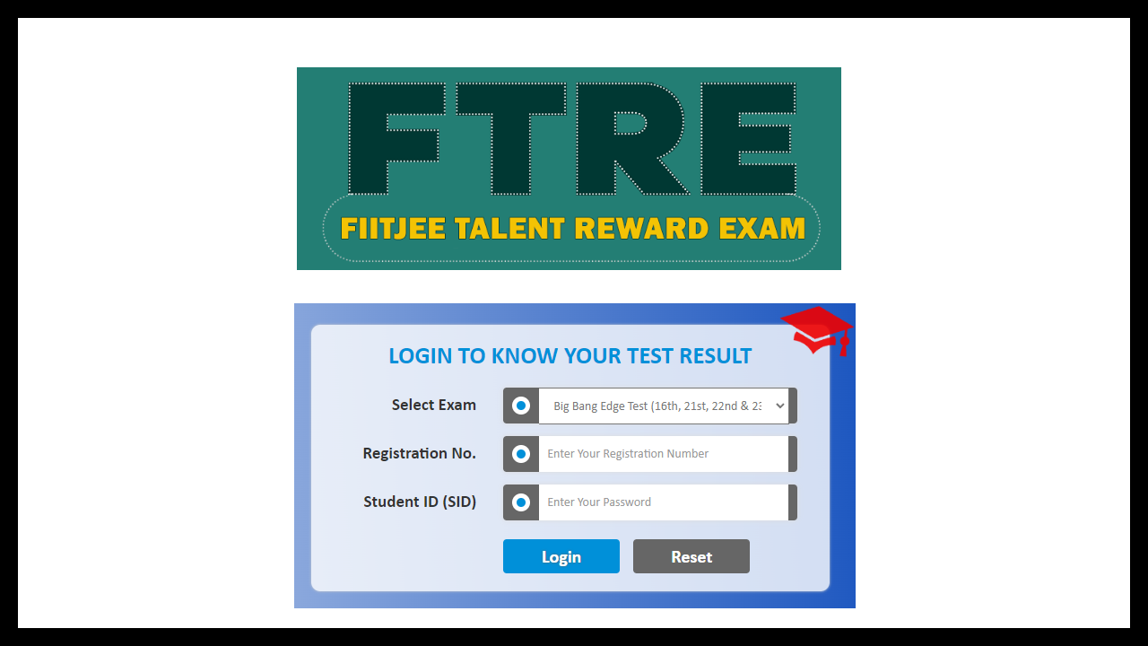 FIITJEE FTRE Result 2023 Link for Classes 6th, 7th, 8th, 9th, 10th